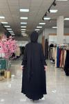 Dubai Abaya-Siyah Siyah