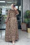 Gülperi Elbise-Leopar Leopar