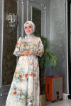 Hesna Elbise-Yeşil Yeşil