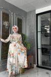 Hesna Elbise-Yeşil Yeşil