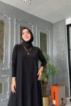 Meyra Elbise-Siyah Siyah