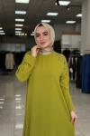Pelin Elbise-F.Yeşili Fıstık Yeşili
