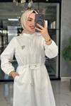 Reyhan Elbise-Beyaz Beyaz