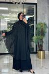 Selda Abaya-Siyah Siyah