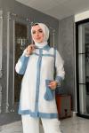 Smile Spor Takım-Beyaz Beyaz