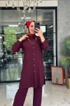 Süreyya Takım-Bordo Bordo