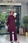 Süreyya Takım-Bordo Bordo