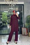 Süreyya Takım-Bordo Bordo