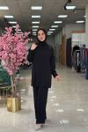 Yaprak Panolon Takım-Siyah Siyah