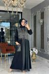 Adalina Elbise Siyah 
