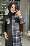 Selenay Tunik Gri 