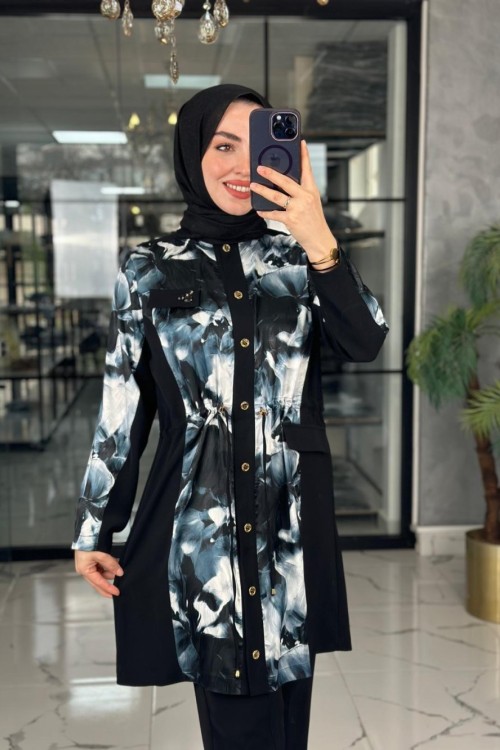 Dalya Takım-Siyah