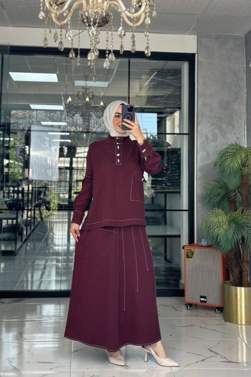 Rüya Takım-Bordo