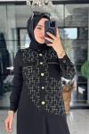 Deren Elbise Siyah