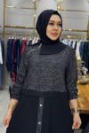 Melodi Elbise Siyah