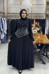 Esra Abiye Elbise Siyah