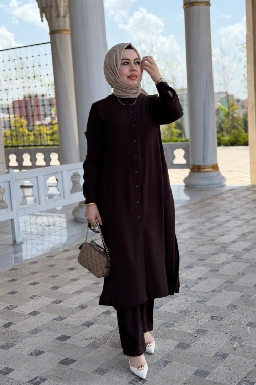 Sedef Takım Kahverengi