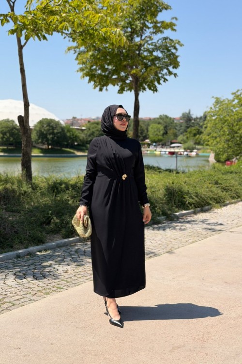 İlay Elbise Siyah