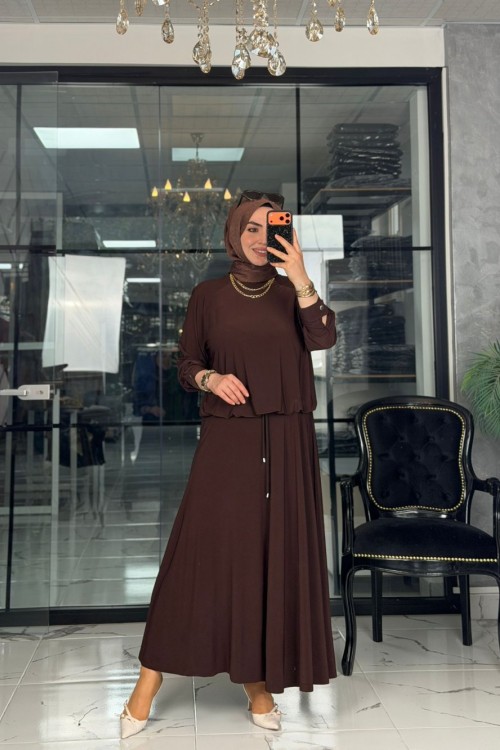 Asya Etek Takım Kahve