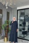 Yeşim Elbise Lacivert