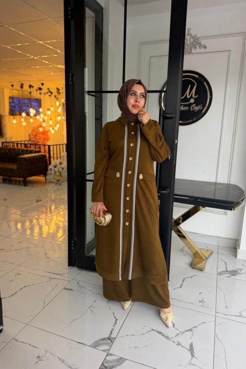 Meral Pantolon Takım Y.Yeşili
