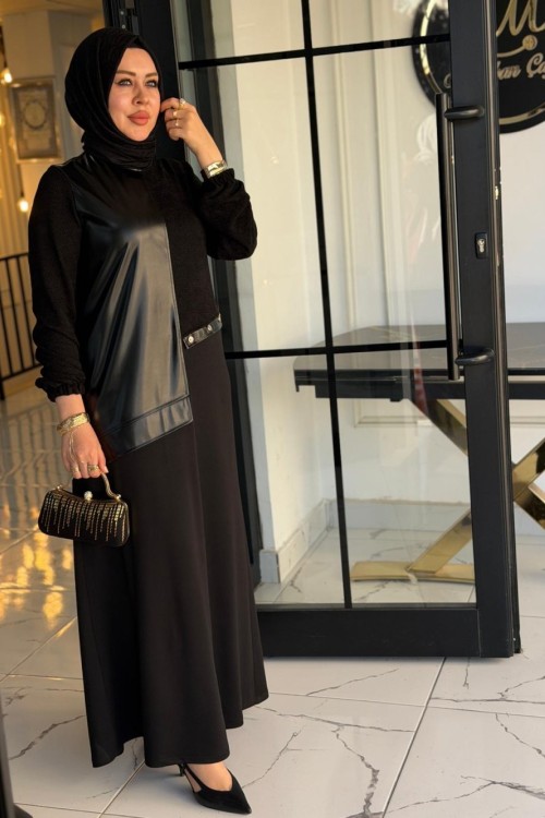 Sanem Elbise Siyah