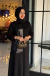 Sanem Elbise Siyah
